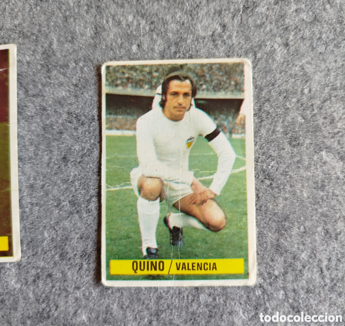 Cromos de f&uacute;tbol: DESPEGADO QUINO VALENCIA 74 75 1974 1975 EDICIONES ESTE CROMO