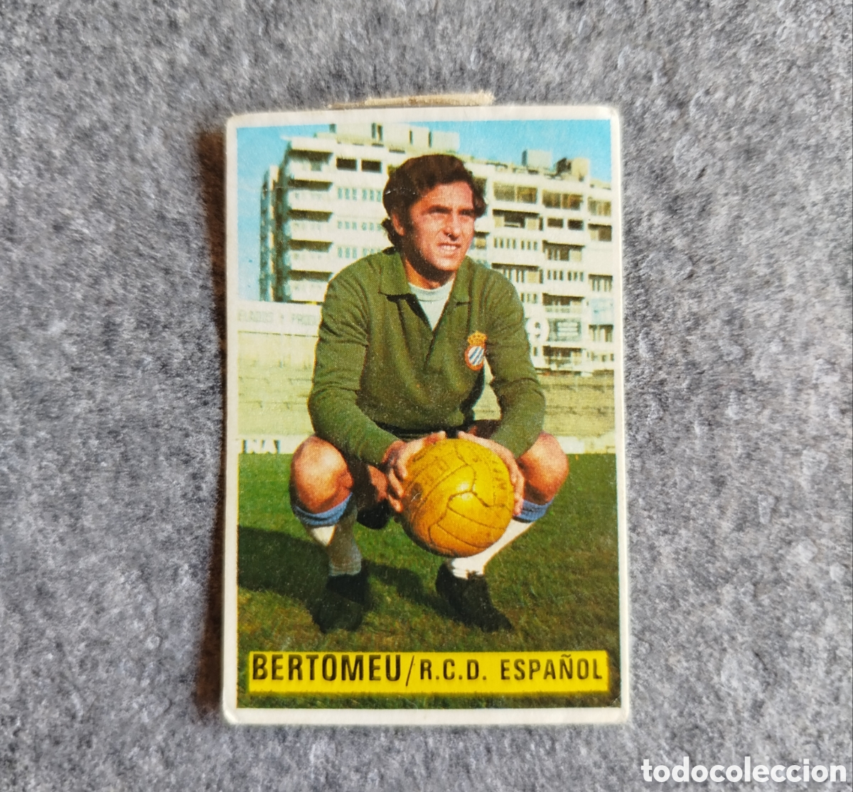 Cromos de f&uacute;tbol: DESPEGADO BERTOMEU ESPA&Ntilde;OL 74 75 1974 1975 EDICIONES ESTE CROMO