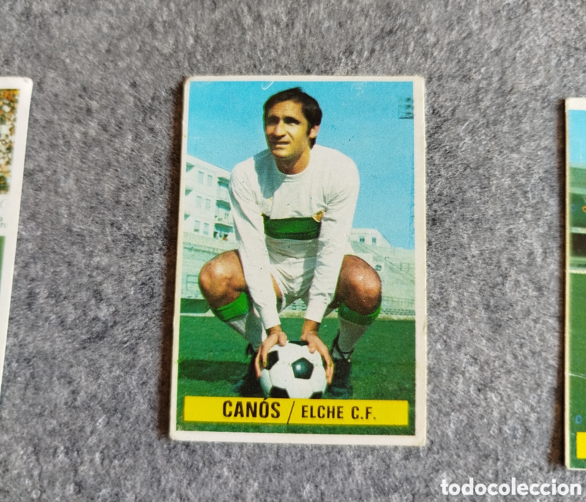 Cromos de f&uacute;tbol: DESPEGADO CANOS ELCHE 74 75 1974 1975 EDICIONES ESTE CROMO
