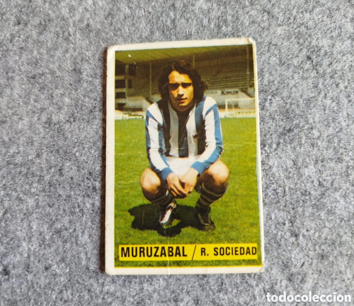 Cromos de f&uacute;tbol: DESPEGADO MURUZABAL REAL SOCIEDAD 74 75 1974 1975 EDICIONES ESTE CROMO