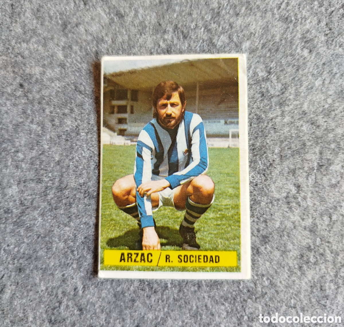 Cromos de f&uacute;tbol: DESPEGADO ARZAC REAL SOCIEDAD 74 75 1974 1975 EDICIONES ESTE CROMO