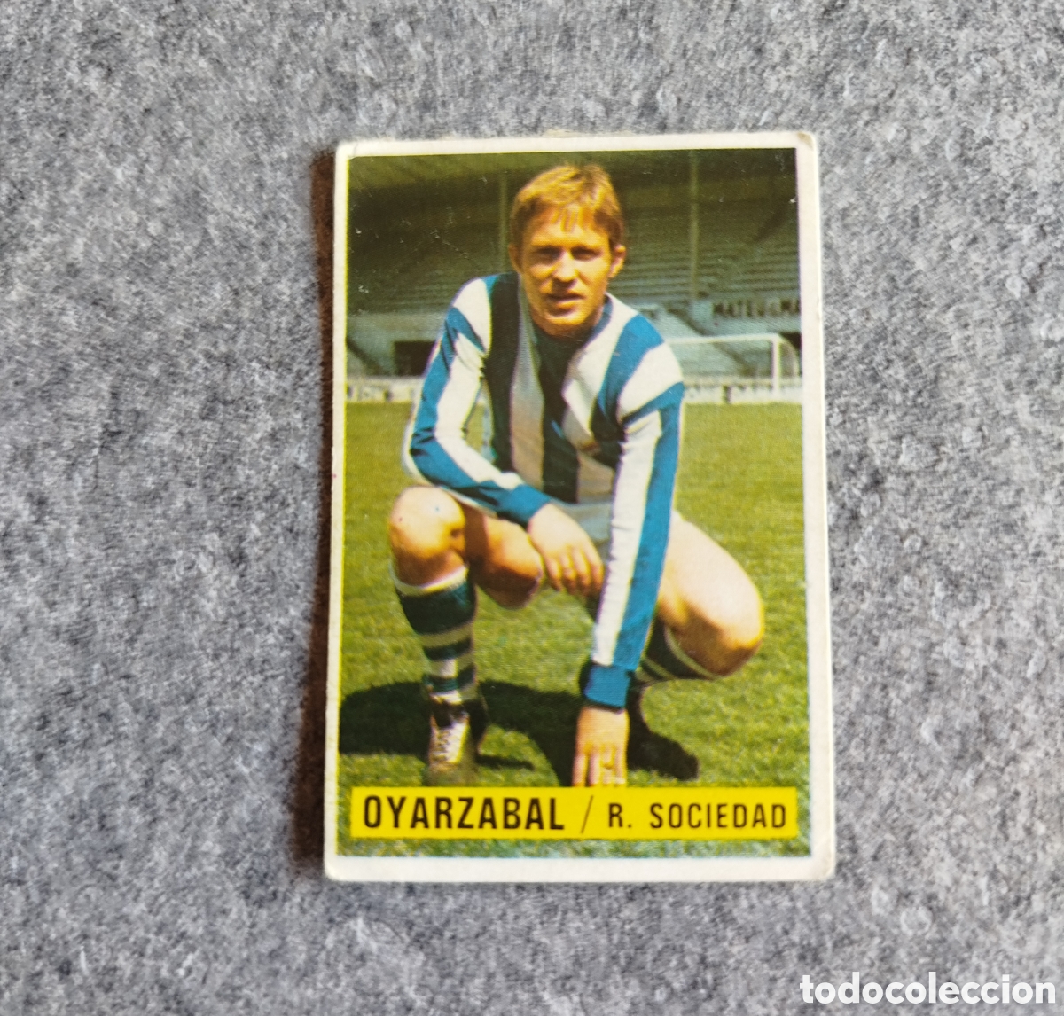 Cromos de f&uacute;tbol: DESPEGADO OYARZABAL REAL SOCIEDAD 74 75 1974 1975 EDICIONES ESTE CROMO