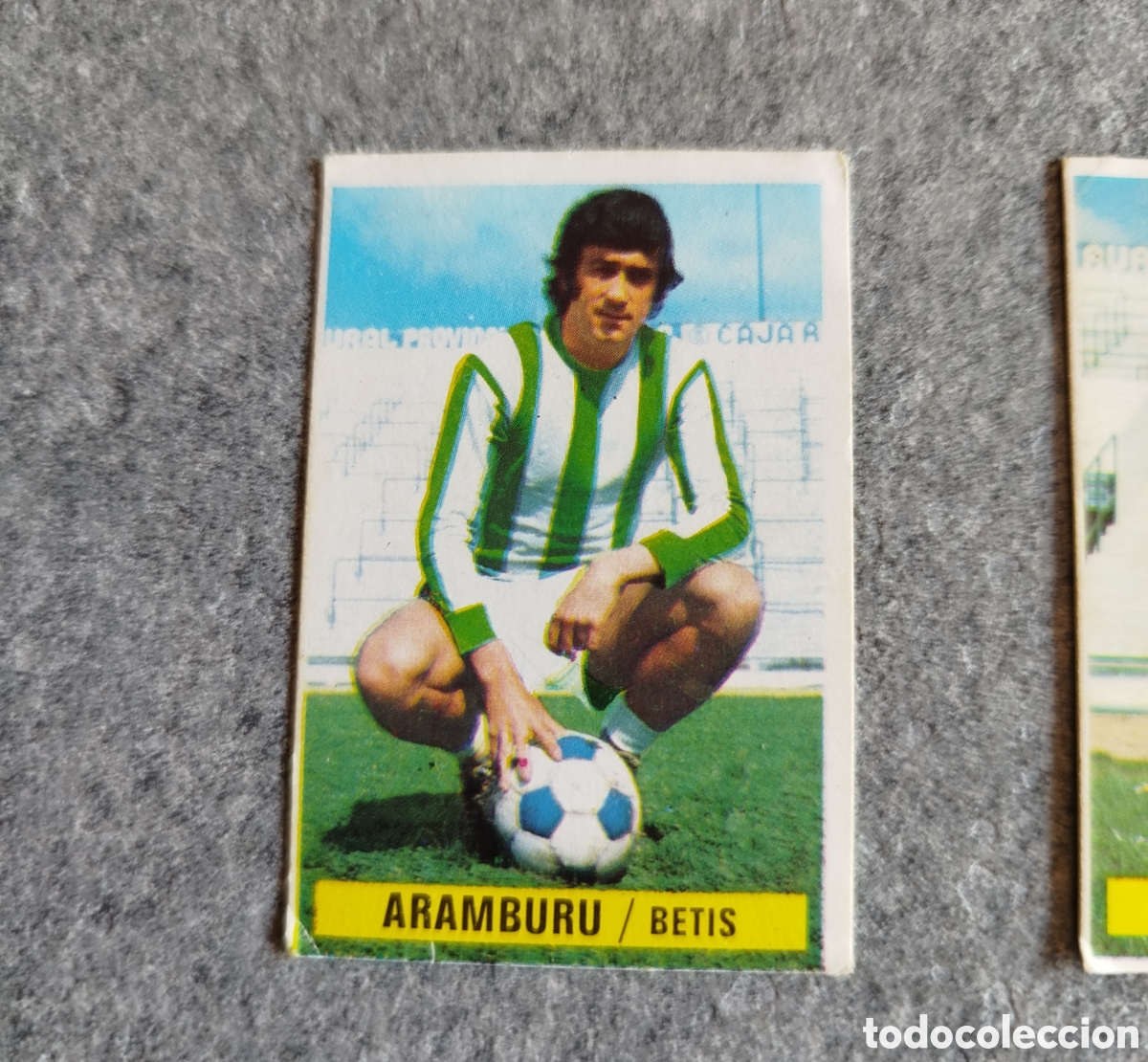 Cromos de f&uacute;tbol: DESPEGADO ARAMBURU BETIS 74 75 1974 1975 EDICIONES ESTE CROMO
