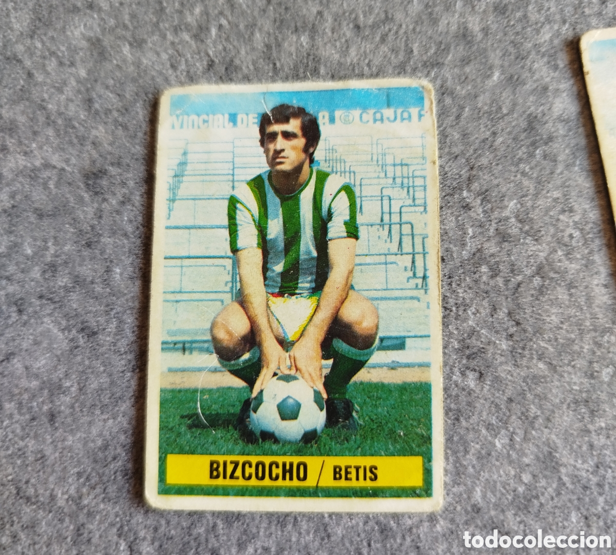 Cromos de f&uacute;tbol: DESPEGADO BIZCOCHO BETIS 74 75 1974 1975 EDICIONES ESTE CROMO