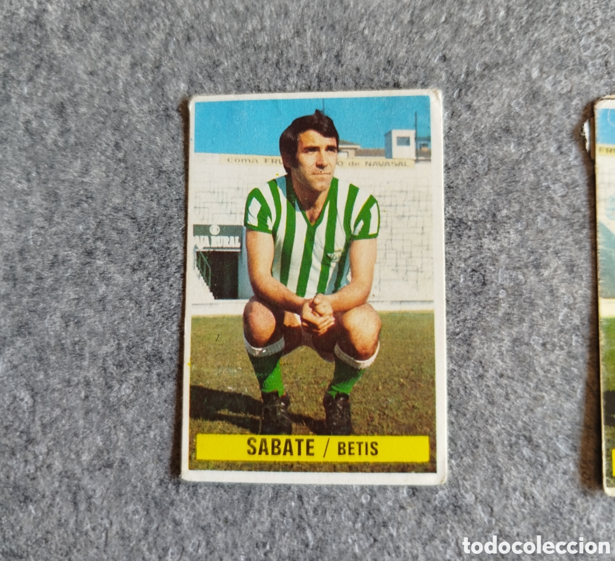 Cromos de f&uacute;tbol: DESPEGADO SABATE BETIS 74 75 1974 1975 EDICIONES ESTE CROMO