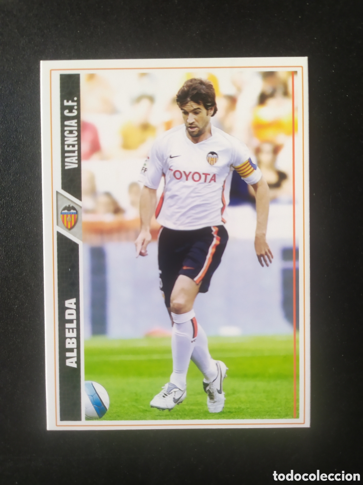 Figurine di Calcio: Mundicromo fichas Liga 2007 2008 07 08 Albelda n&deg; 94 Valencia