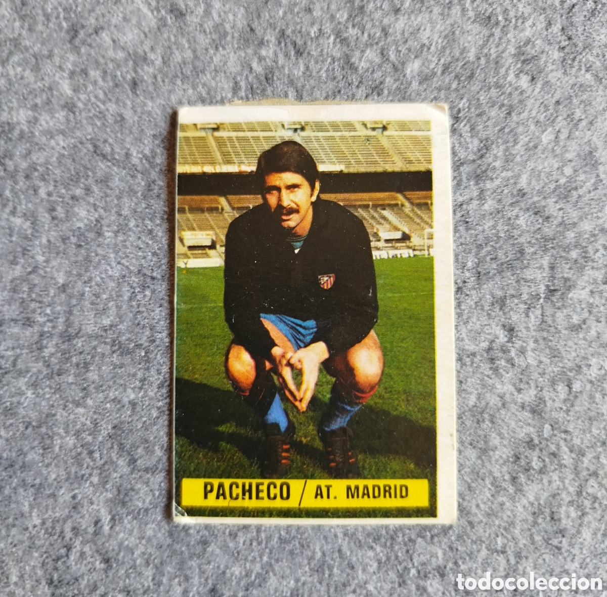 Cromos de f&uacute;tbol: DESPEGADO PACHECO ATL&Eacute;TICO DE MADRID 74 75 1974 1975 EDICIONES ESTE CROMO