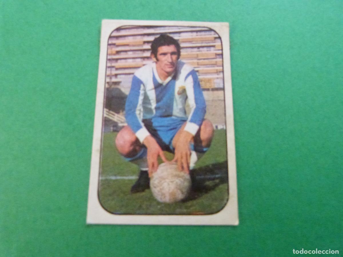Cartes &agrave; collectionner de Football: CROMO F&Uacute;TBOL AMIANO R.C.D. ESPA&Ntilde;OL-ESPANYOL DESPEGADO LIGA ESTE 1976-1977/76-77