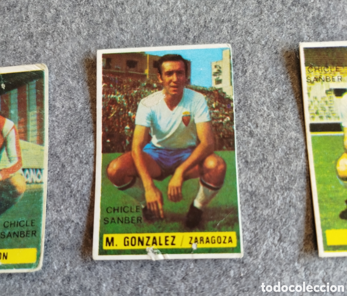 Cromos de Futebol: CHICLE SANBER DESPEGADO GONZ&Aacute;LEZ ZARAGOZA 74 75 1974 1975 EDICIONES ESTE CROMO