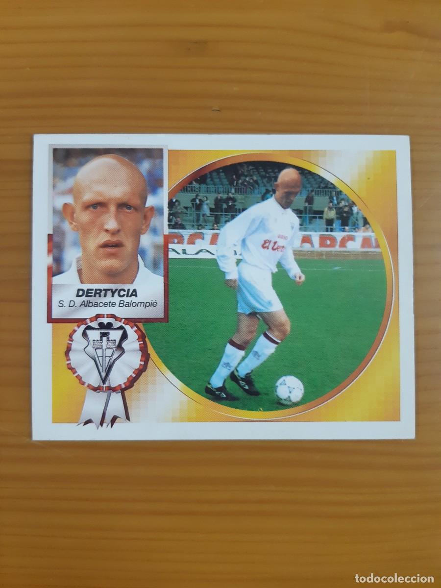 Cromos de Futebol: Dertycia (Albacete) versi&oacute;n liga 94-95 ESTE. Nunca pegado