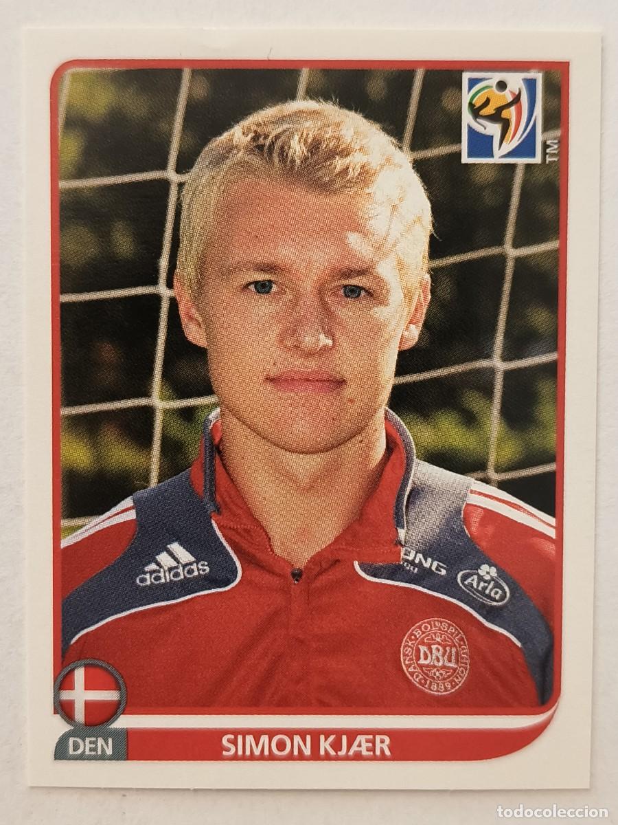 Cromos de f&uacute;tbol: #358 SIMON KJAER (DINAMARCA) MUNDIAL SUDAFRICA 2010 PANINI