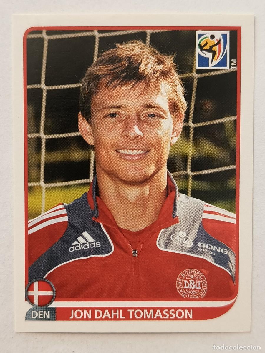 Cromos de f&uacute;tbol: #371 JON DAHL TOMASSON (DINAMARCA) MUNDIAL SUDAFRICA 2010 PANINI