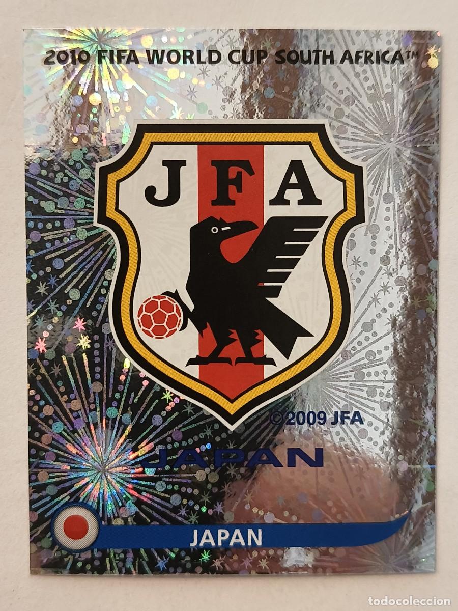 Cromos de f&uacute;tbol: #373 ESCUDO (JAPON) MUNDIAL SUDAFRICA 2010 PANINI