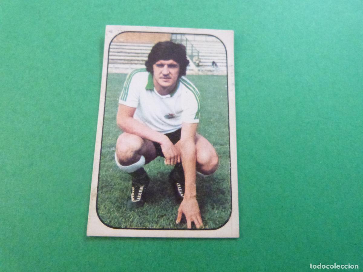 Cromos de f&uacute;tbol: CROMO F&Uacute;TBOL ERRANDONEA RACING DE SANTANDER DESPEGADO LIGA ESTE 1976-1977/76-77