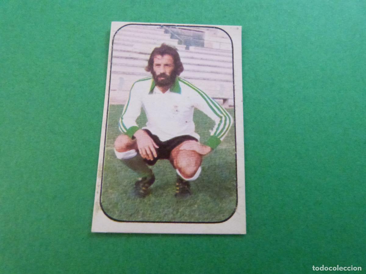 Cromos de f&uacute;tbol: CROMO F&Uacute;TBOL QUINITO RACING DE SANTANDER DESPEGADO LIGA ESTE 1976-1977/76-77