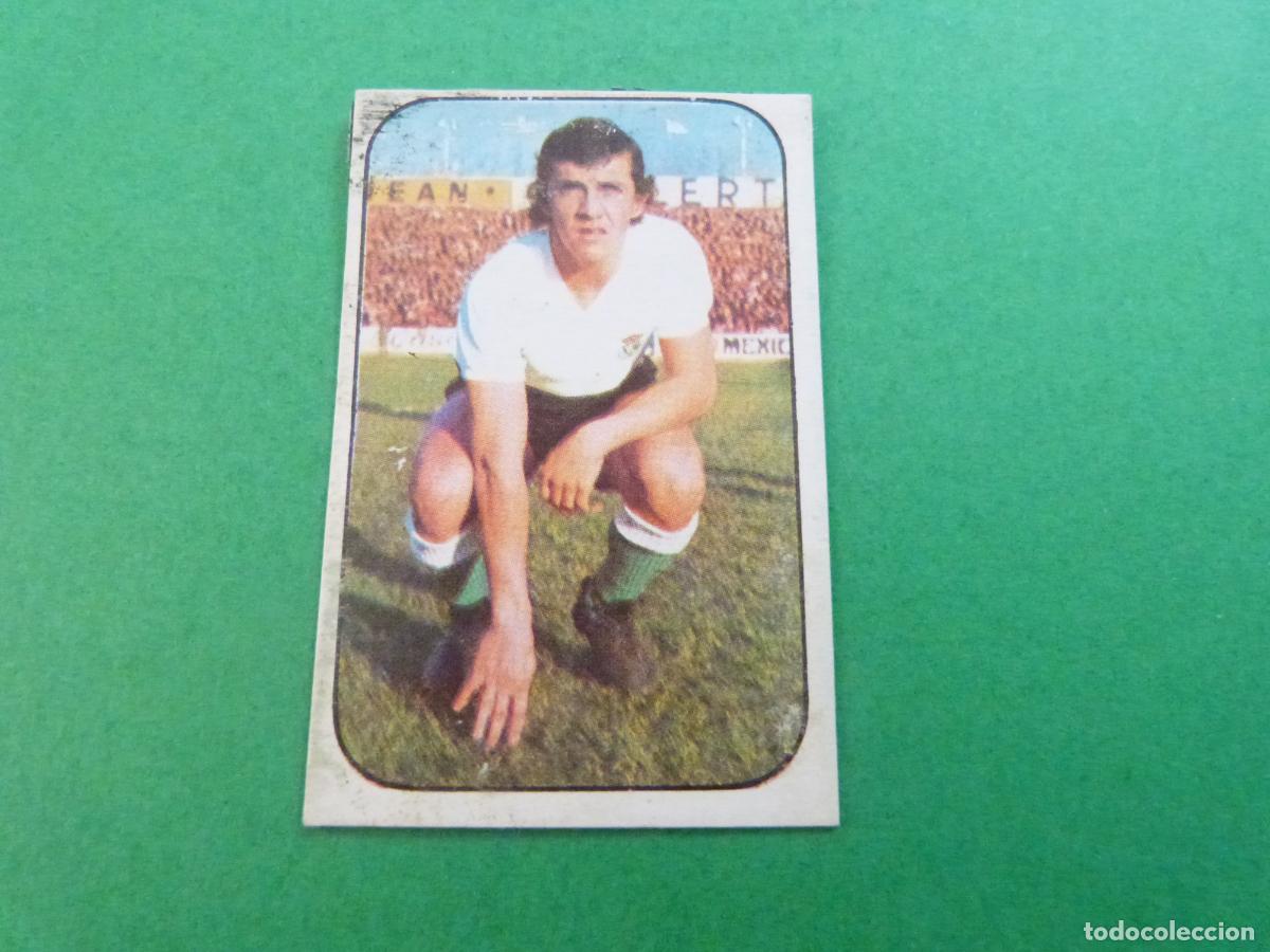 Cromos de f&uacute;tbol: CROMO F&Uacute;TBOL ZUVIRIA RACING DE SANTANDER DESPEGADO LIGA ESTE 1976-1977/76-77