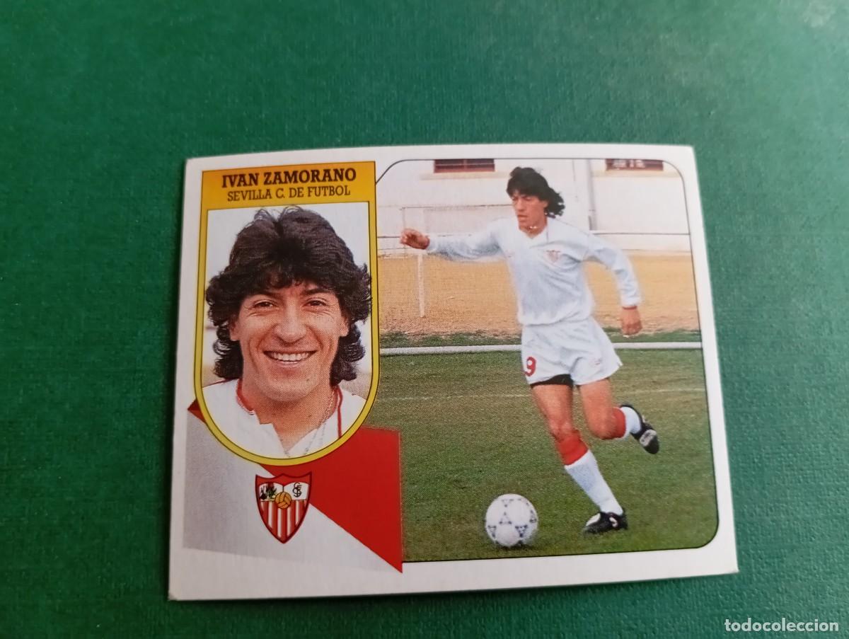 Figurine di Calcio: Liga Este 1991 1992 91 92 SEVILLA FC IVAN ZAMORANO NUNCA PEGADO