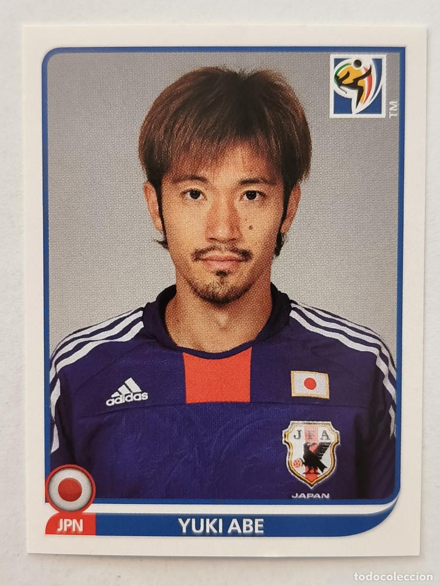 Cromos de f&uacute;tbol: #381 YUKI ABE (JAPON) MUNDIAL SUDAFRICA 2010 PANINI