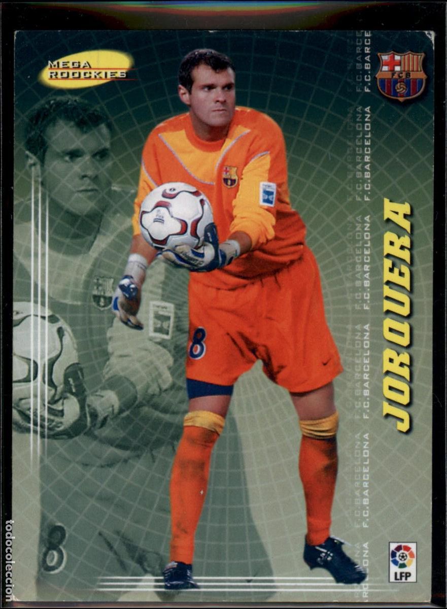 Cromos de f&uacute;tbol: Jorquera Mega Rookies N&ordm; 407 Bar&ccedil;a (Barcelona) La Liga LFP Megacracks 2004 2005 Panini 04 05