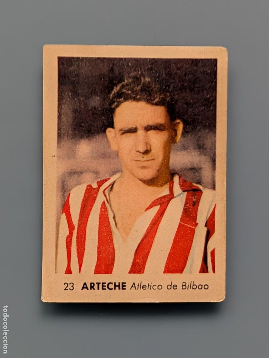 Cromos de f&uacute;tbol: DIFICIL CROMO RARE CARD MAGUREGUI ATHLETIC ATLETICO BILBAO RUIZ ROMERO 1955 1955/56 1956 VIZCAYA