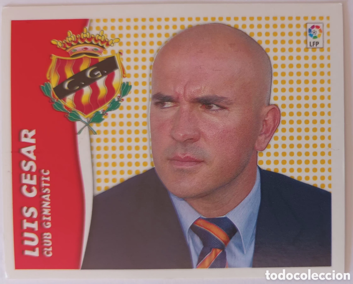Cromos de f&uacute;tbol: CROMO LUIS CESAR. C. NASTIC DE TARRAGONA - Foto 1