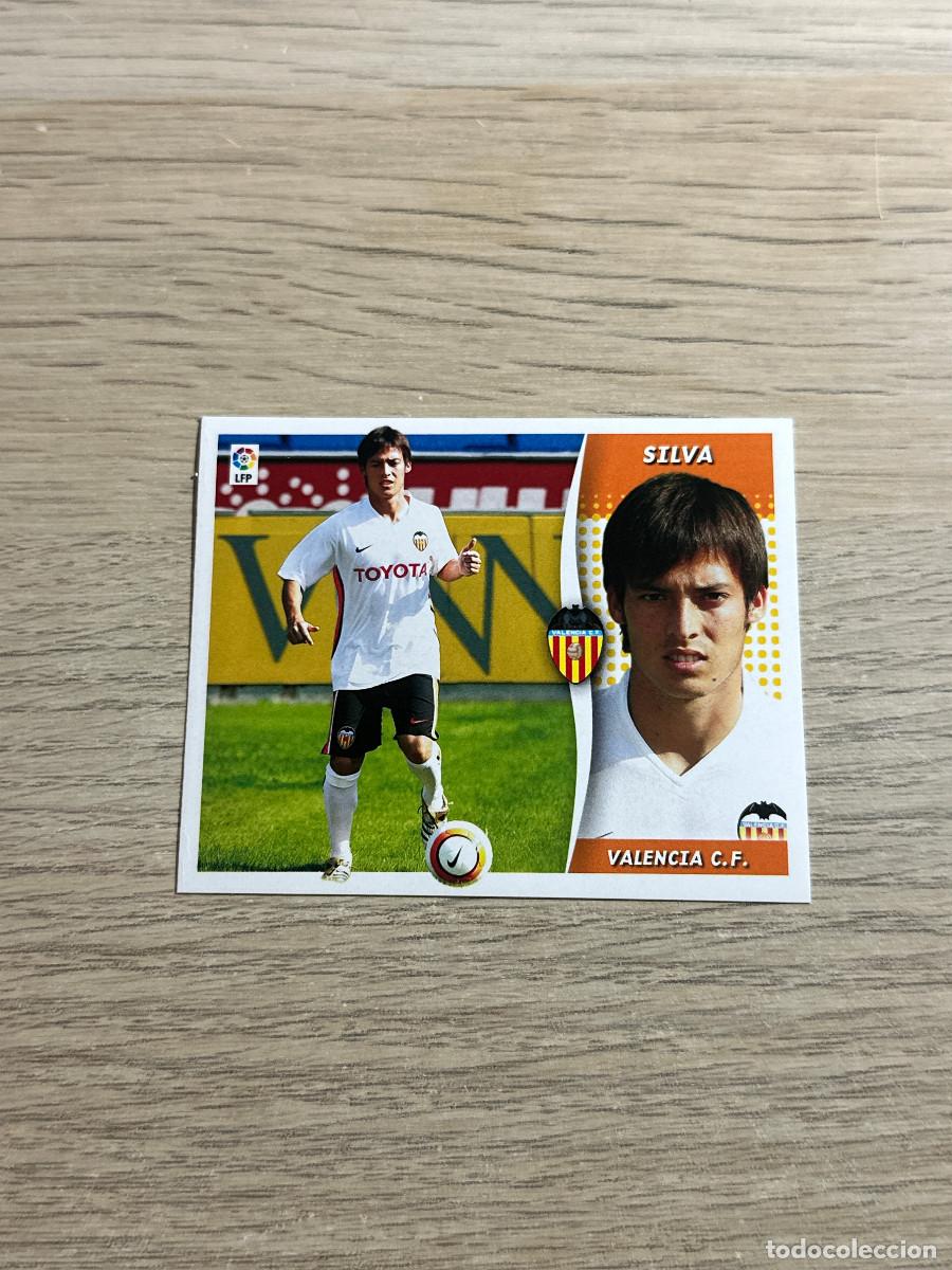 Cromos de f&uacute;tbol: SILVA VALENCIA COLECCIONES ESTE LIGA 2006 2007 06 07 SIN PEGAR NUNCA PEGADO