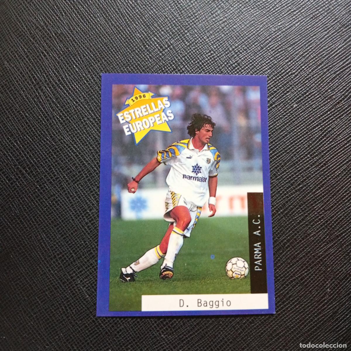 Cromos de f&uacute;tbol: 90 DINO BAGGIO PARMA PANINI ESTRELLAS EUROPEAS 1996 CROMO FUTBOL 96 - A33 PG24 B
