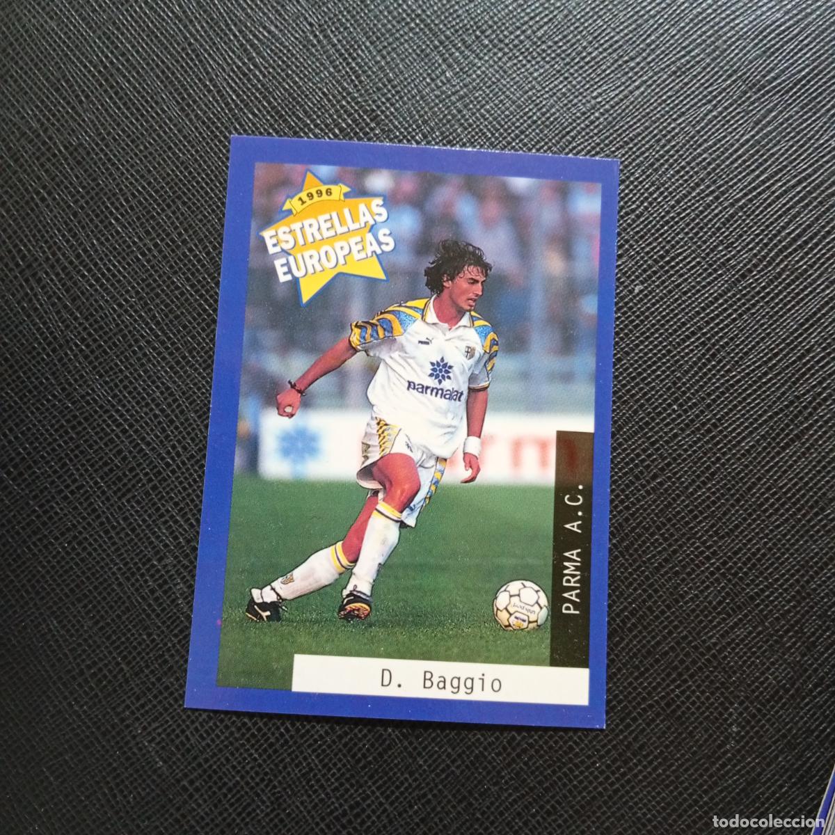 Cromos de f&uacute;tbol: 90 DINO BAGGIO PARMA PANINI ESTRELLAS EUROPEAS 1996 CROMO FUTBOL 96 - A33 PG25