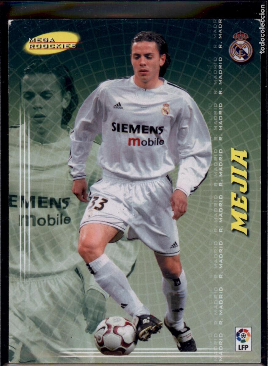 Cromos de f&uacute;tbol: Mej&iacute;a Mega Rookies N&ordm; 408 Real Madrid La Liga LFP Megacracks 2004 2005 Panini 04 05