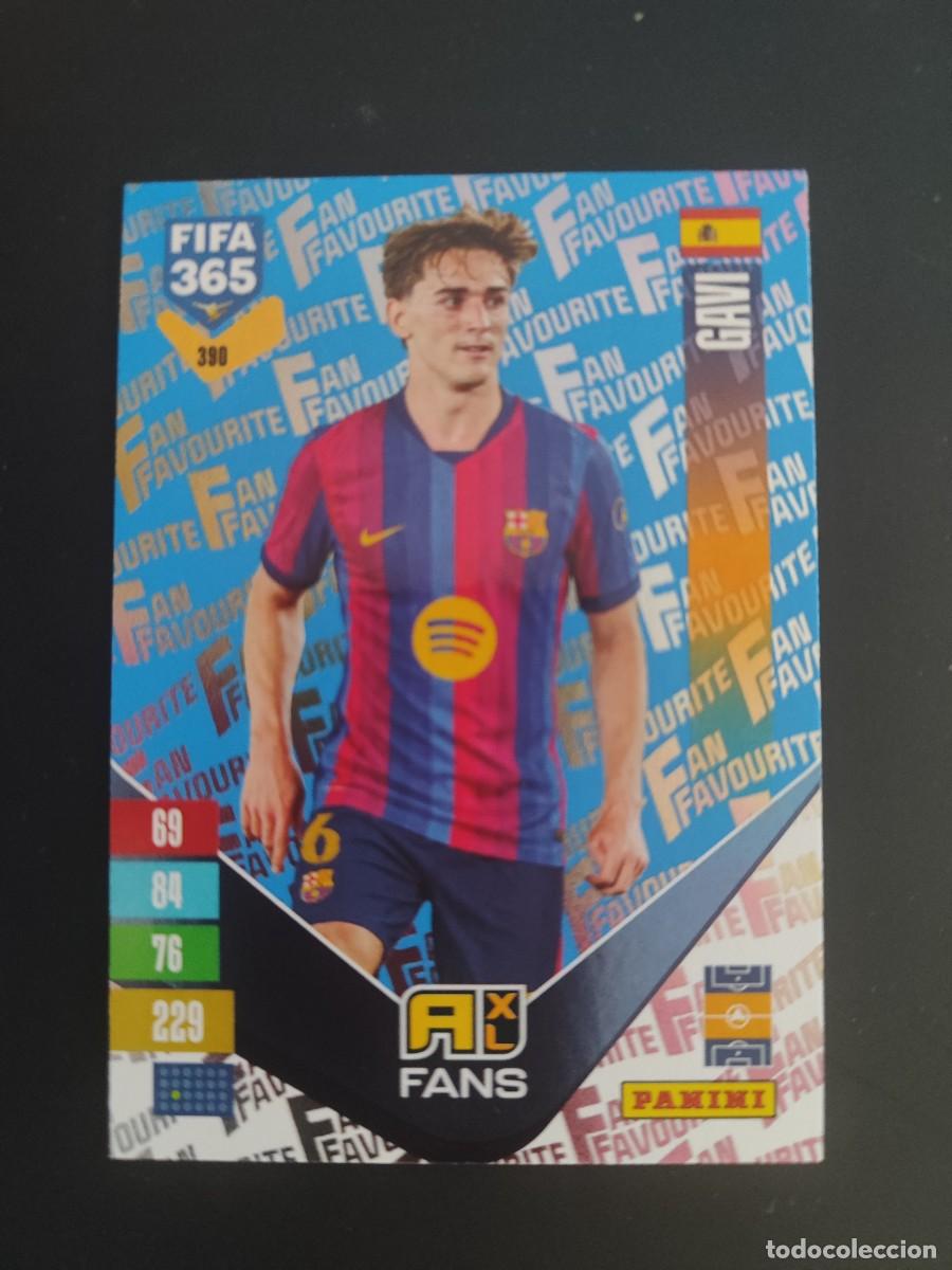 Cartes &agrave; collectionner de Football: ADRENALYN XL FIFA 365 2027 CARD FANS GAVI FC BARCELONA # 390 PANINI PARALELA AZUL