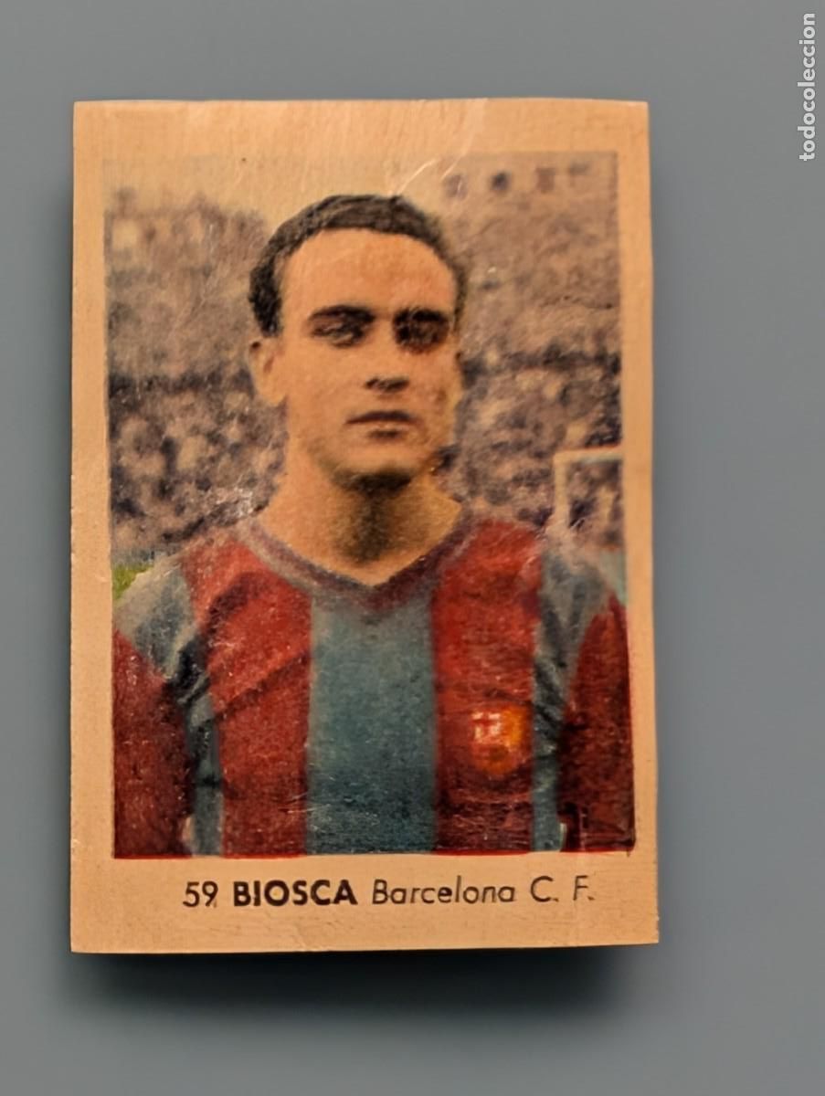 Football Stickers: MUY DIFICIL CROMO VERY RARE CARD BIOSCA FC BARCELONA ED RUIZ ROMERO 1955 1955/56 1956 CATALU&Ntilde;A