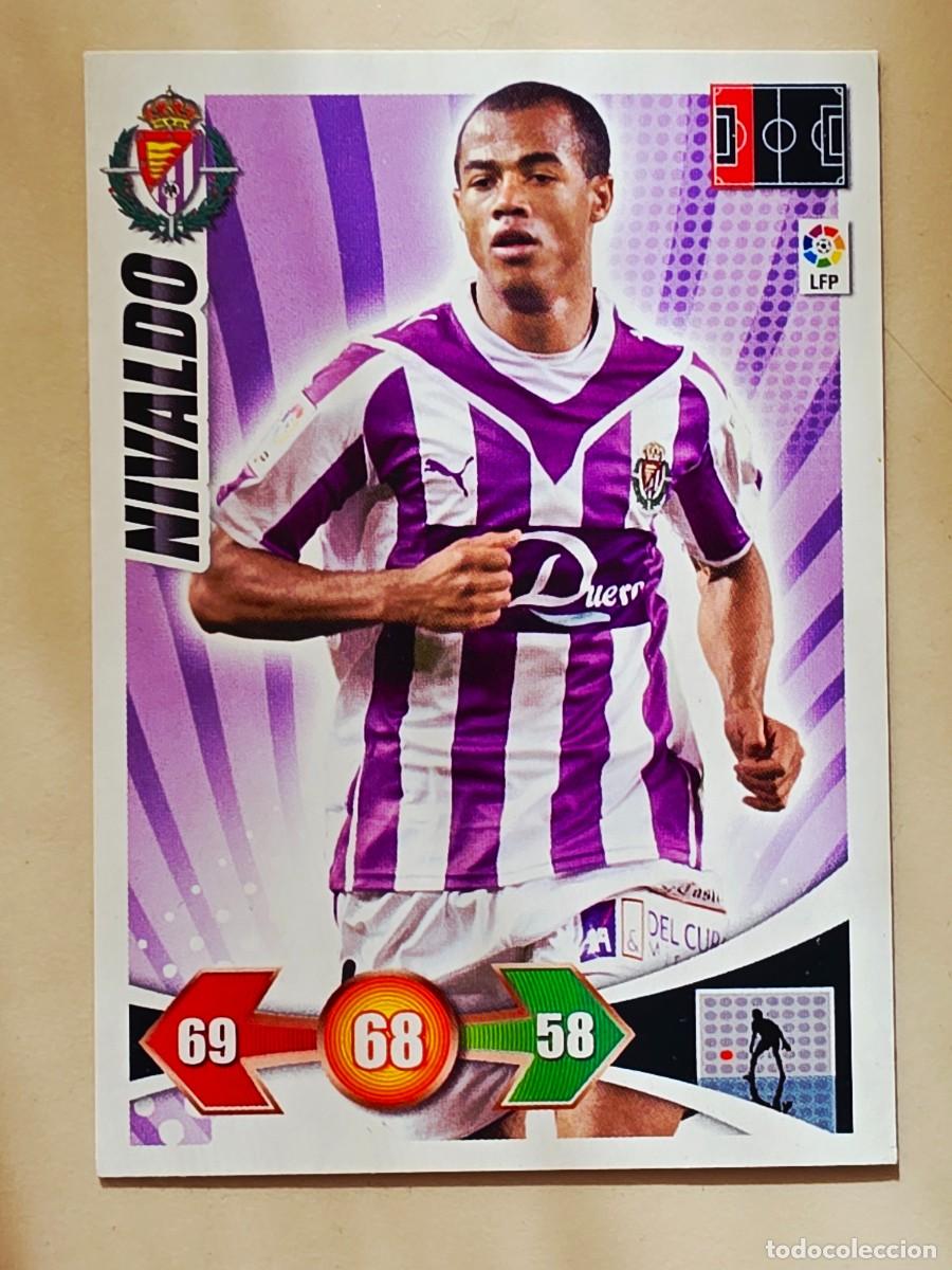 Cromos de f&uacute;tbol: 293 Nivaldo, Real Valladolid, Panini Adrenalyn XL liga bbva 2009 2010 09 10