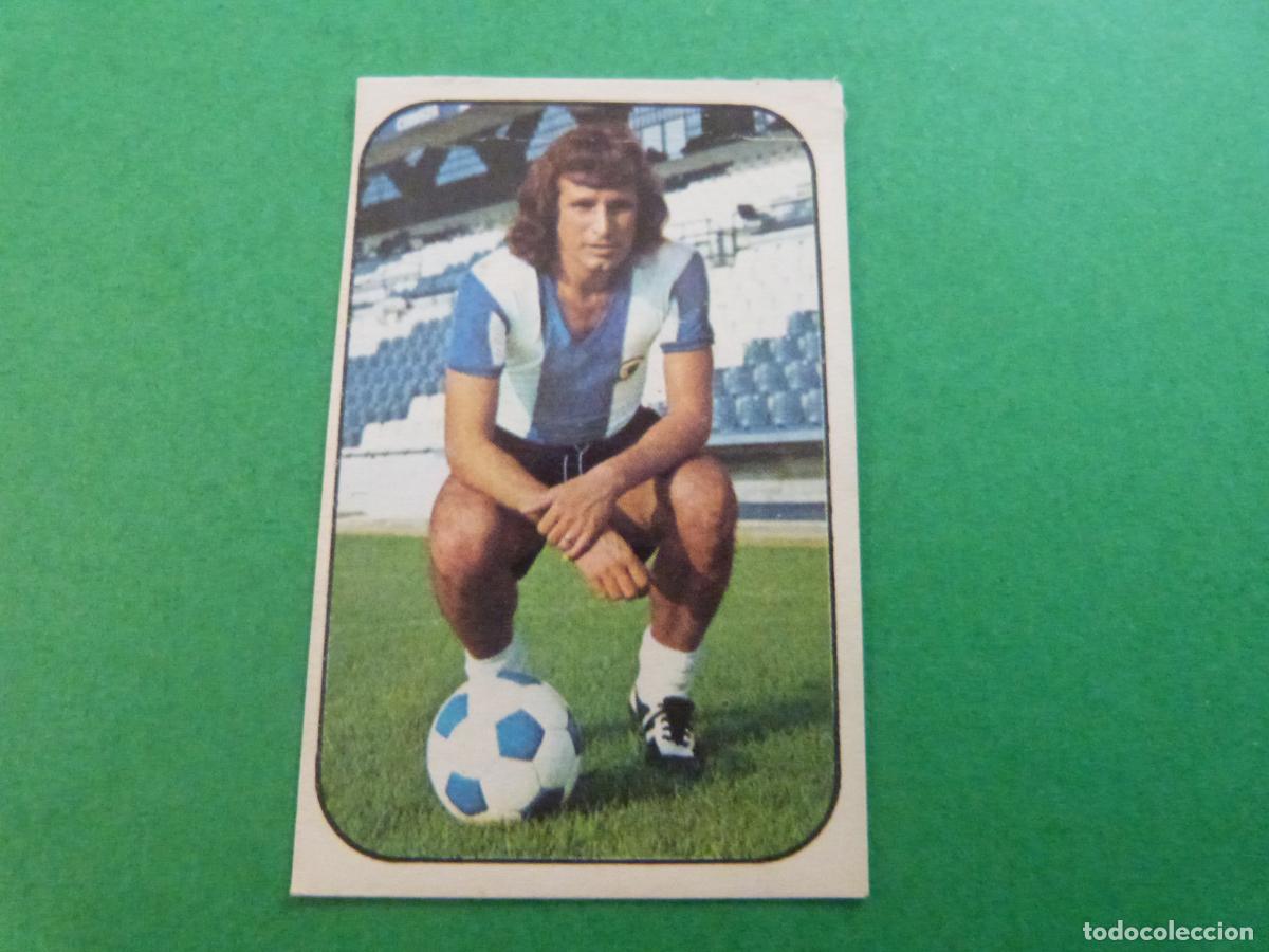 Cromos de f&uacute;tbol: CROMO F&Uacute;TBOL OMAR REY HERCULES C.F. DESPEGADO LIGA ESTE 1976-1977/76-77
