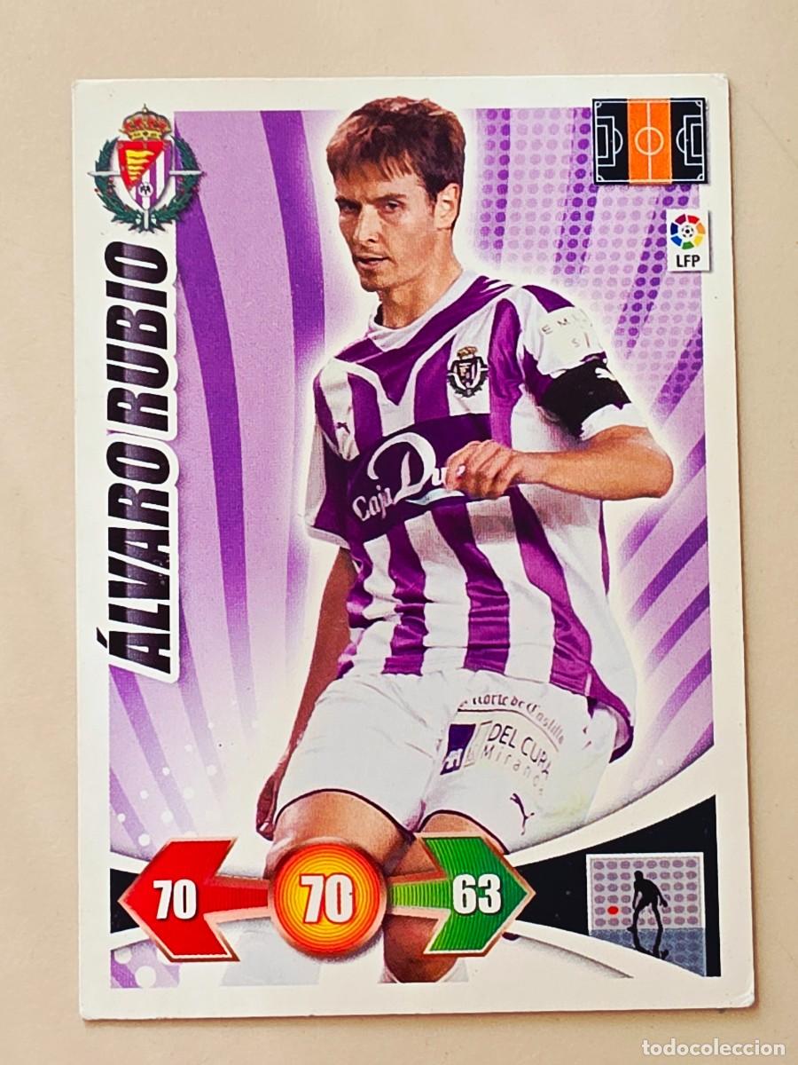 Cartes &agrave; collectionner de Football: 297 &Aacute;lvaro Rubio, Real Valladolid, Panini Adrenalyn XL liga bbva 2009 2010 09 10