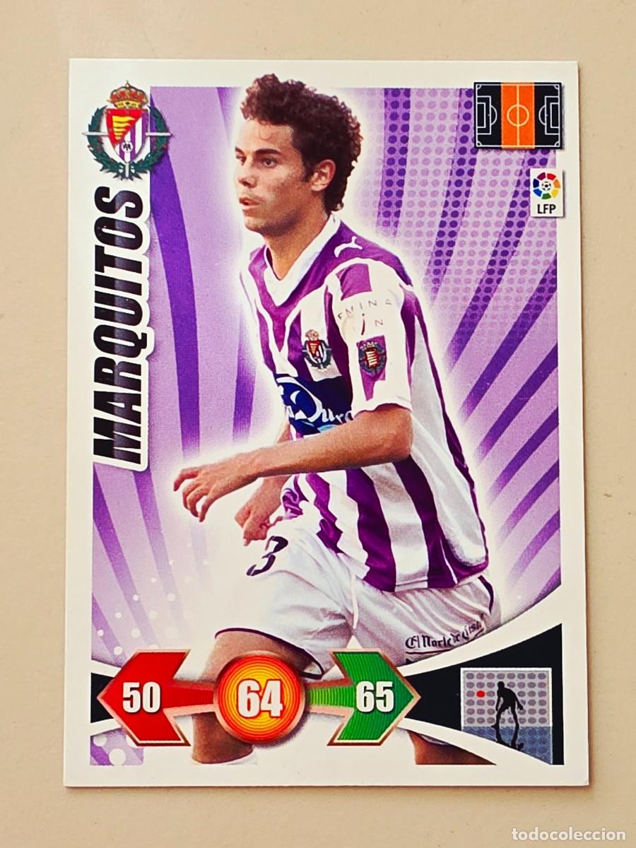 Fu&szlig;ball-Sticker: 300 Marquitos, Real Valladolid, Panini Adrenalyn XL liga bbva 2009 2010 09 10