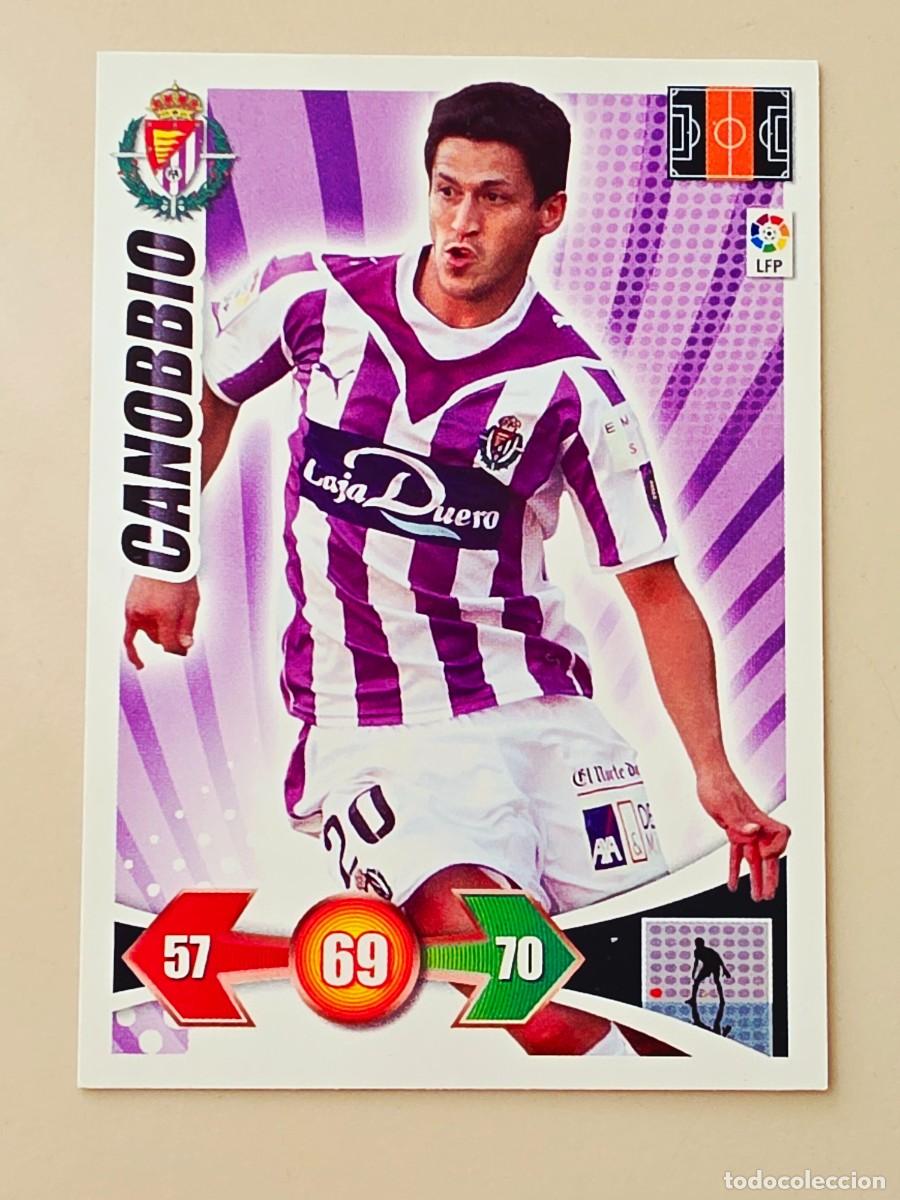Fu&szlig;ball-Sticker: 302 Canobbio, Real Valladolid, Panini Adrenalyn XL liga bbva 2009 2010 09 10