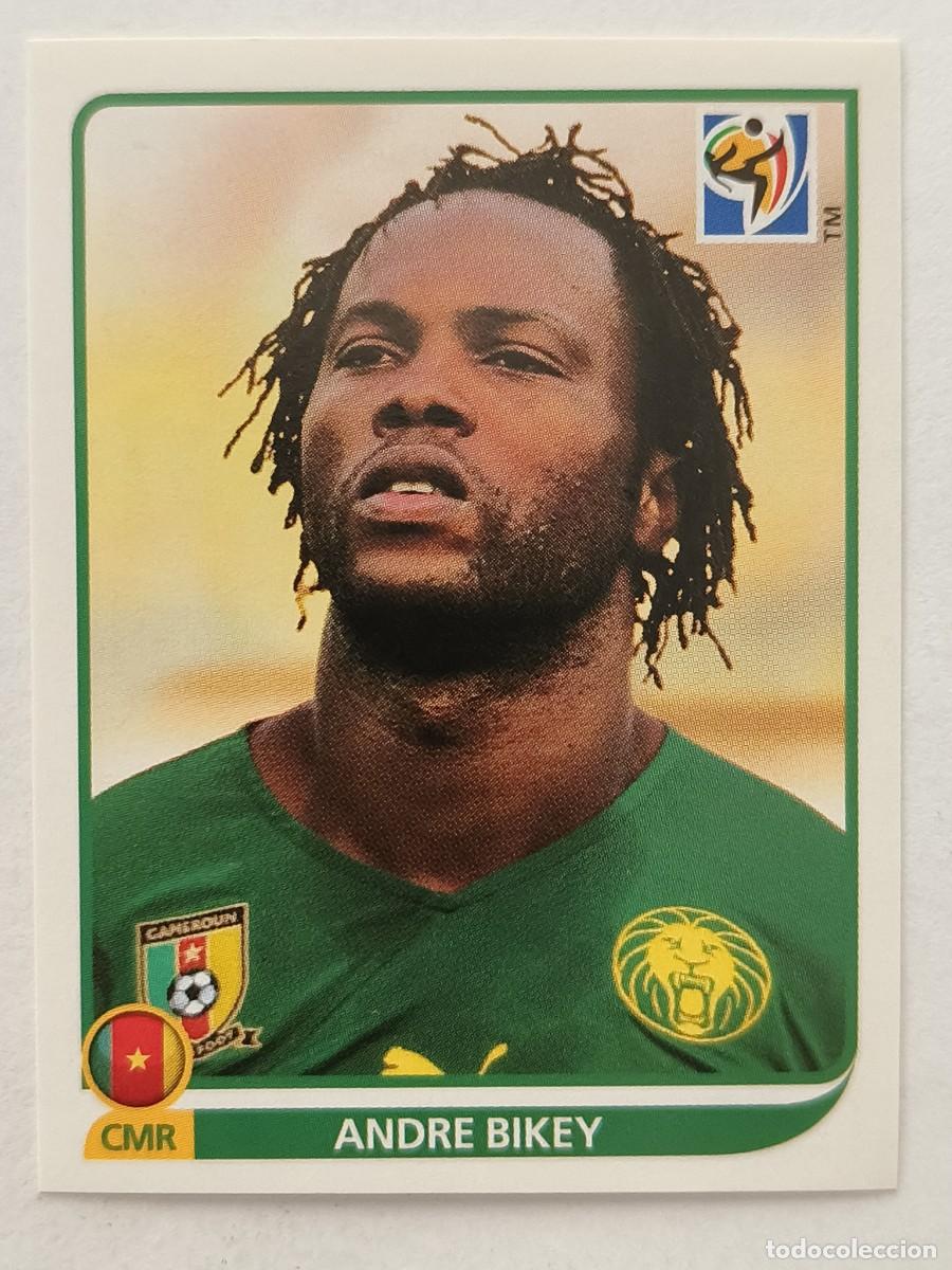 Cromos de f&uacute;tbol: #395 ANDRE BIKEY (CAMERUN) MUNDIAL SUDAFRICA 2010 PANINI