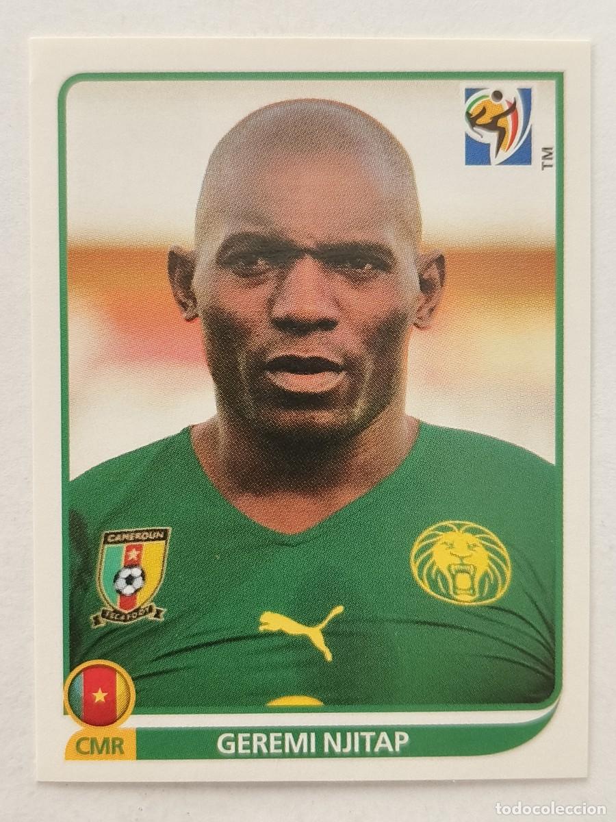 Cartes &agrave; collectionner de Football: #396 GEREMI NJITAP (CAMERUN) MUNDIAL SUDAFRICA 2010 PANINI
