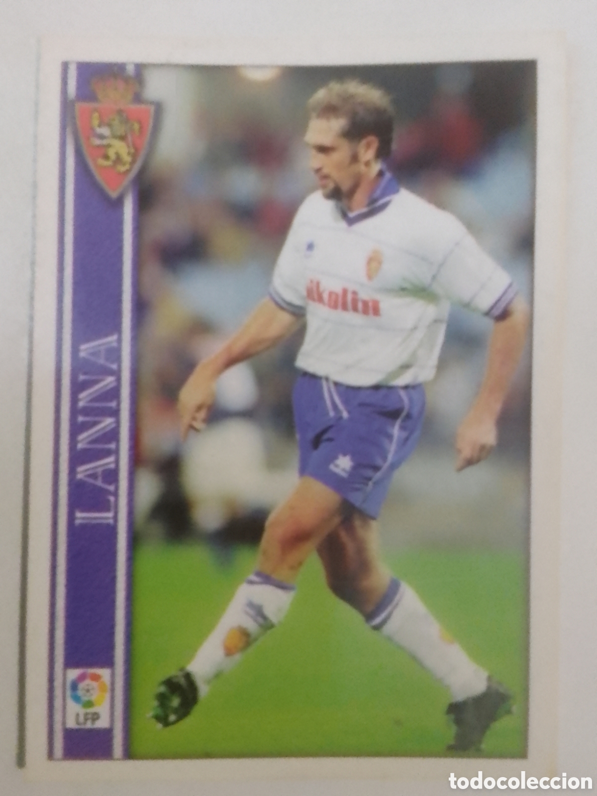 Cartes &agrave; collectionner de Football: Mundicromo 2001 n&deg; 73 Lanna &bull; Zaragoza.