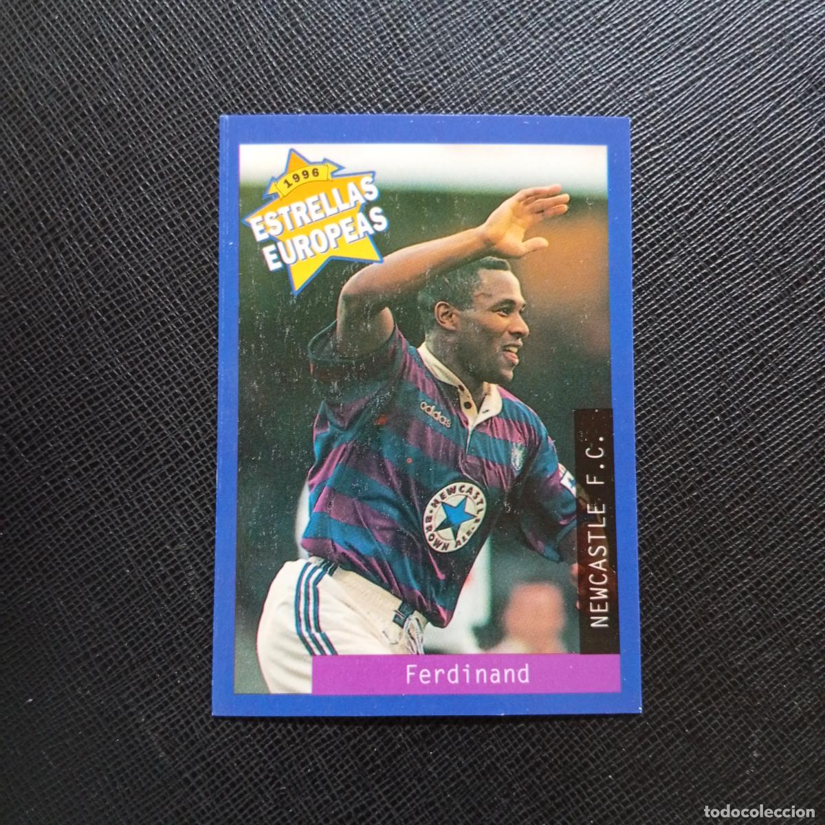 Cartes &agrave; collectionner de Football: 61 FERDINAND NEWCASTLE PANINI ESTRELLAS EUROPEAS 1996 CROMO FUTBOL 96 - A33 PG32