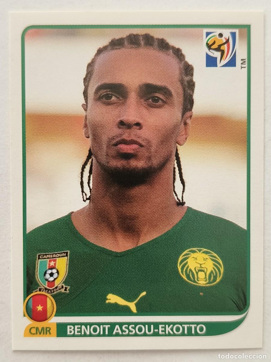 Cromos de f&uacute;tbol: #398 BENOIT ASSOU-EKOTTO (CAMERUN) MUNDIAL SUDAFRICA 2010 PANINI