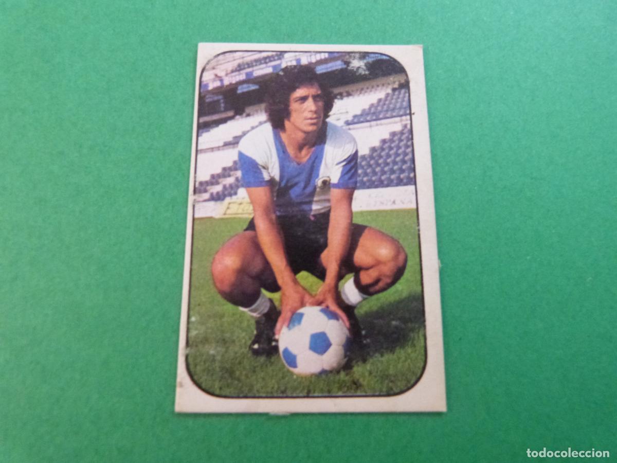 Cromos de f&uacute;tbol: CROMO F&Uacute;TBOL JUANITO HERCULES C.F. DESPEGADO LIGA ESTE 1976-1977/76-77