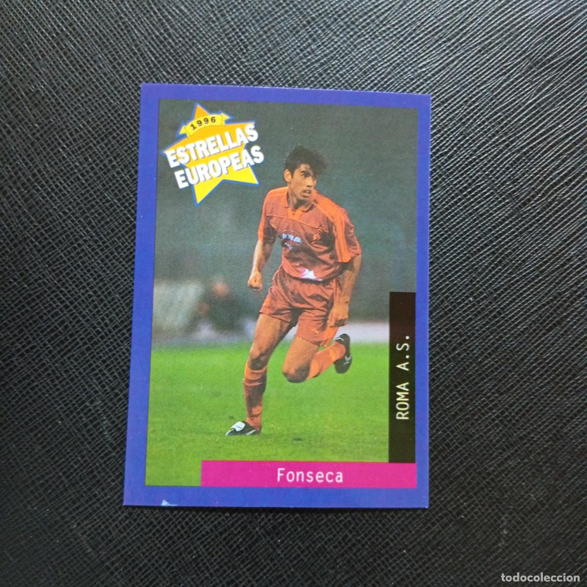 Cromos de Futebol: 107 FONSECA ROMA PANINI ESTRELLAS EUROPEAS 1996 CROMO FUTBOL 96 - A33 PG34