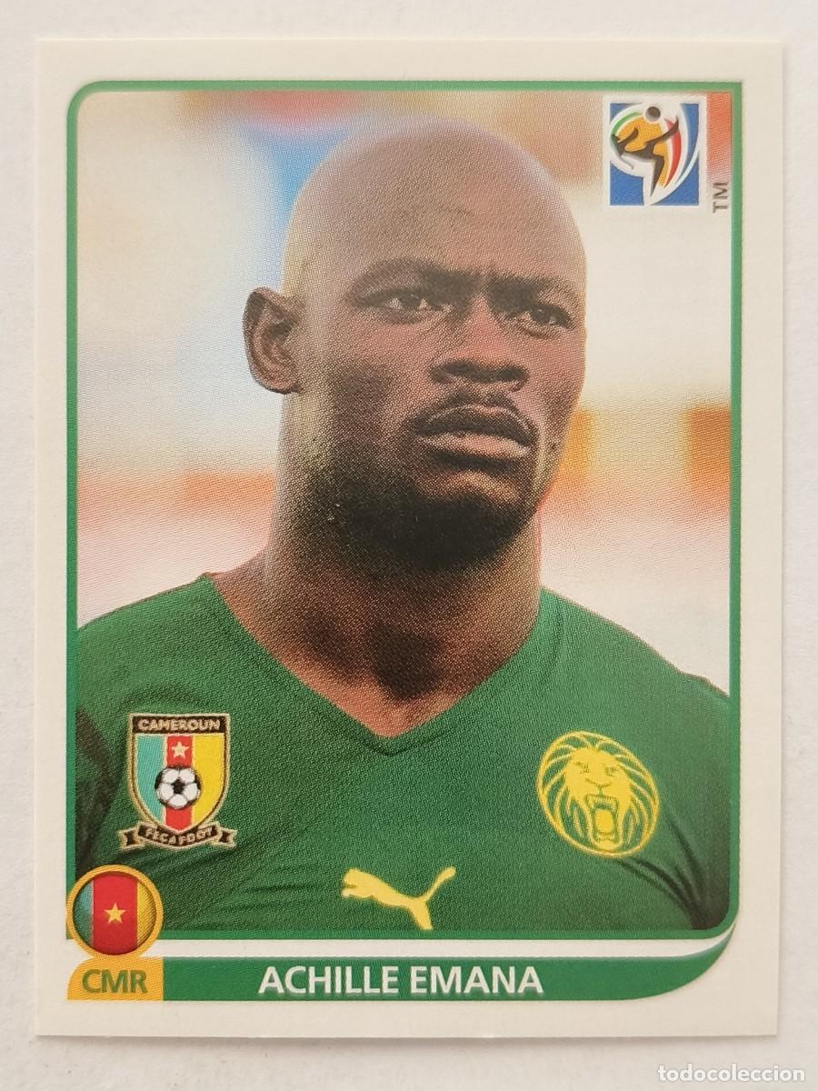 Cromos de Futebol: #403 ACHILLE EMANA (CAMERUN) MUNDIAL SUDAFRICA 2010 PANINI