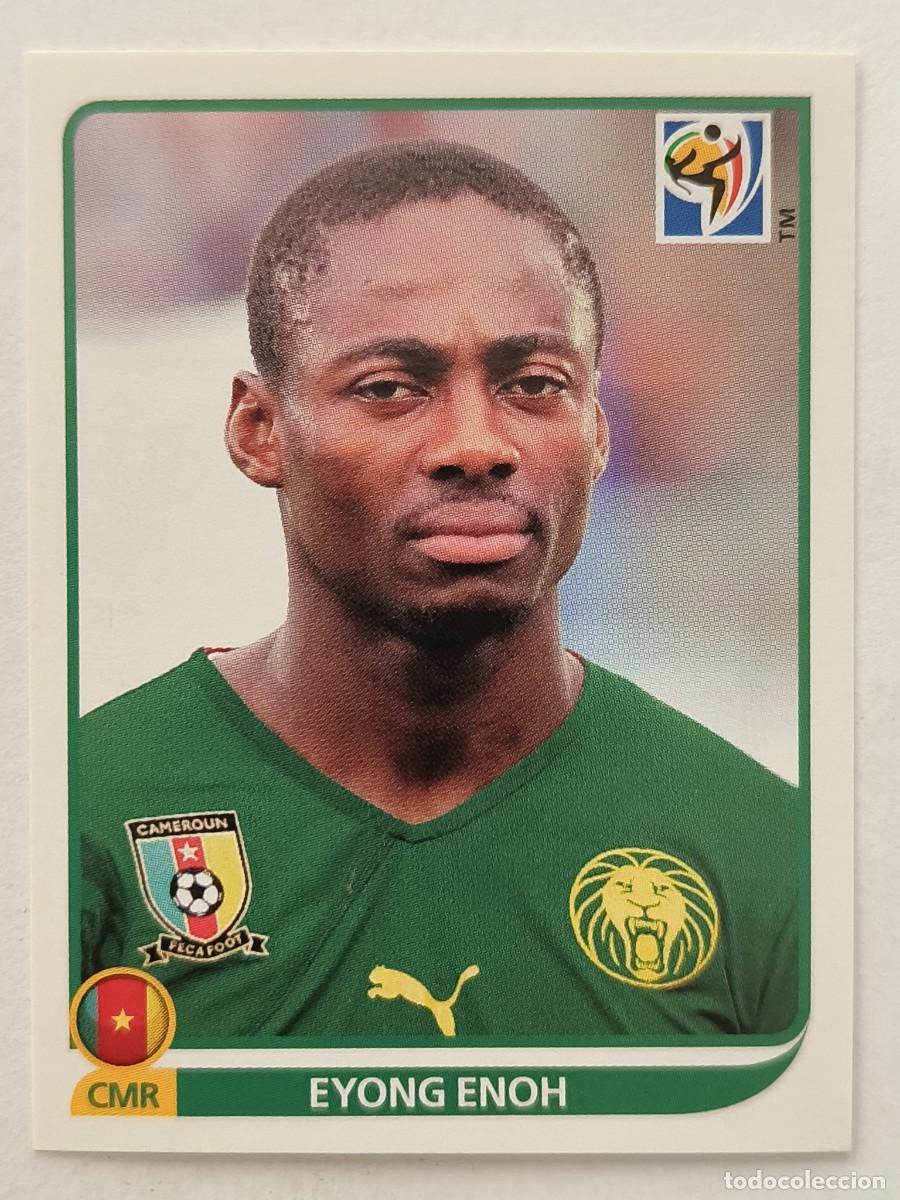 Cromos de Futebol: #405 EYONG ENOH (CAMERUN) MUNDIAL SUDAFRICA 2010 PANINI