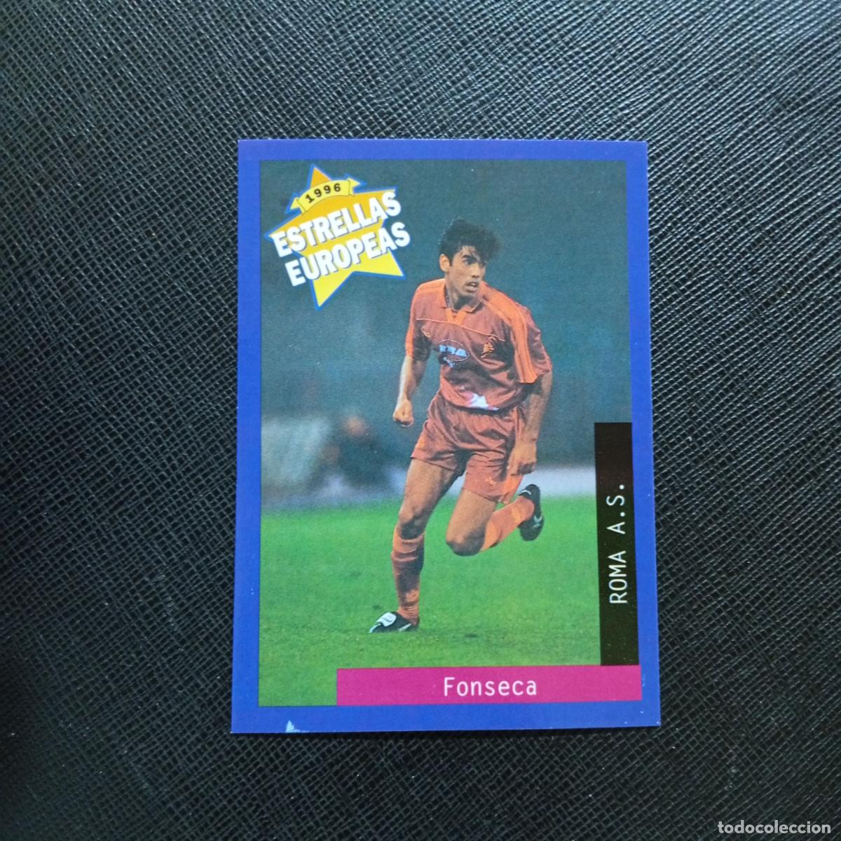 Cromos de Futebol: 107 FONSECA ROMA PANINI ESTRELLAS EUROPEAS 1996 CROMO FUTBOL 96 - A33 PG35 B