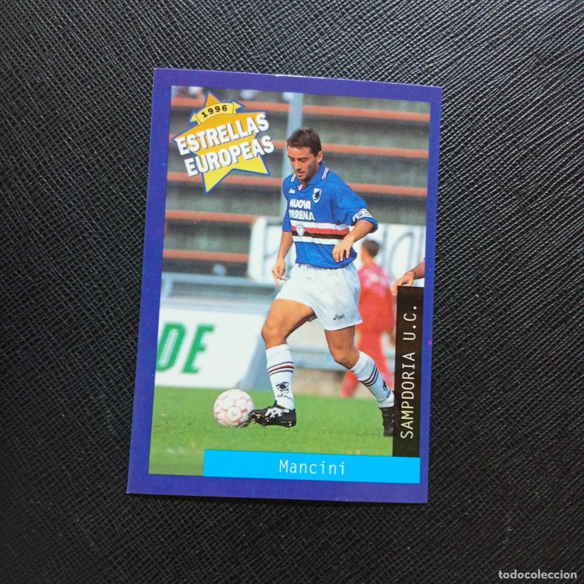 Cromos de f&uacute;tbol: 106 MANCINI SAMPDORIA PANINI ESTRELLAS EUROPEAS 1996 CROMO FUTBOL 96 - A33 PG36