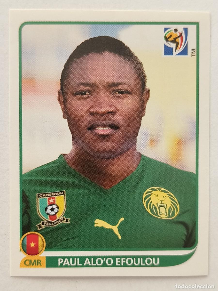 Cromos de Futebol: #407 PAUL ALO'O EFOULOU (CAMERUN) MUNDIAL SUDAFRICA 2010 PANINI