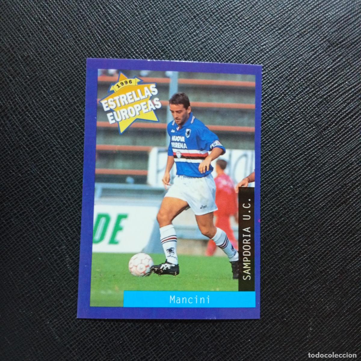 Cromos de Futebol: 106 MANCINI SAMPDORIA PANINI ESTRELLAS EUROPEAS 1996 CROMO FUTBOL 96 - A33 PG36 B
