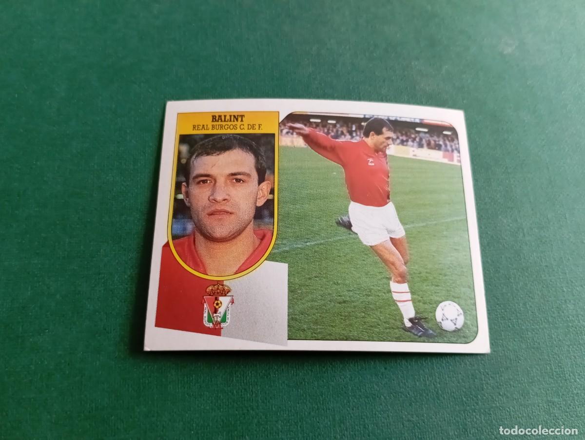 Cromos de f&uacute;tbol: Liga Este 1991 1992 91 92 REAL BURGOS CF BALINT NUNCA PEGADO